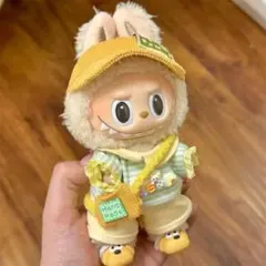 即納★ラブブ labubu 17cm 着せ替え ぬい服 6点セット