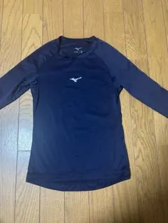 Mizuno ネイビー 長袖 アンダーシャツ　130