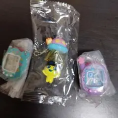 たまごっち　 UFOスイング ★まめっち　　シャカシャカチャームコレクション2