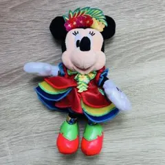 ミニー　ぬいぐるみバッジ　ドナルドのホットジャングルサマー2019 ディズニー