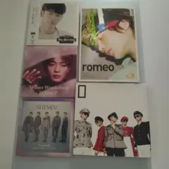 SHINee ☆CD＋DVD　5枚セット♪ROMEO