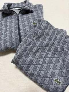 LACOSTE ラコステ モノグラム柄 トラックジャケット パンツ セットアップのサムネイル