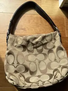 COACH ショルダーバッグ ダークブラウン