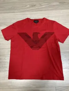 EMPORIO ARMANI レッド Tシャツ 14A