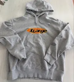 XLARGE グレー パーカー Mサイズ　ラージ　フーディ