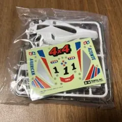 タミヤ ミニ四駆 ア前テ アメリカン ボディ、ステッカーセット