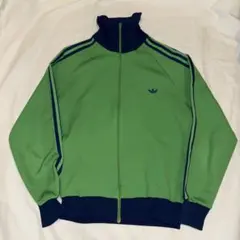80's 80年代 adidas トレフォレイル トラックジャケット 古着