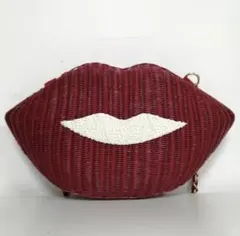 新品未使用 LORNA lip 2wayカゴbag クラッチ