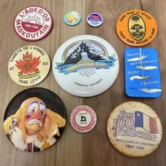 1980年代ヴィンテージ 缶バッジ 5点セット - メルカリ