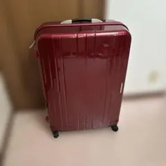BERMAS スーツケース 55L TSAロック キャリーケース 旅行 出張 赤