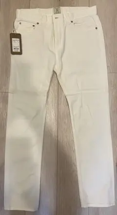 DUFFER ST. GEORGE ホワイトデニムパンツ Lサイズのサムネイル