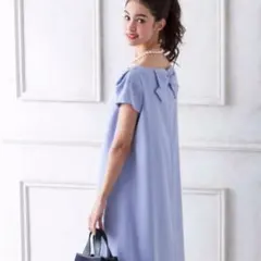 TOCCA バックリボン ワンピース ドレス 結婚式のサムネイル