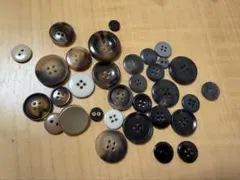 ボタン　スナップボタン　洋服　裁縫　ハンドメイド　まとめ売り　黒　ブラック