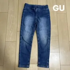 110 GU デニム ストレッチあり スキニーデニム ブルー ネイビー 春 秋