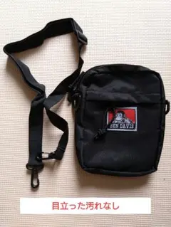 BEN DAVIS ブラックショルダーバッグ