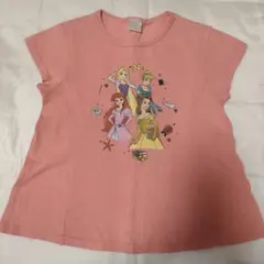 ディズニープリンセス☆Tシャツ ピンク 半袖size140cm