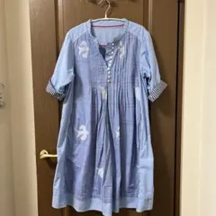 ご専用センソユニコ 慈雨 半袖 膝下 ワンピース - メルカリ