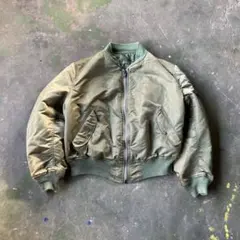 ALPHA INDUSTRIES MA-1 カーキ USA製 80s ideal