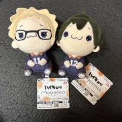 ハイキュー!! MOCHIPICO もちぴこ ぬいぐるみ 月島蛍 山口忠