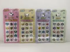 モ*イ様 スヌーピー おはじきシール 4ｓｅｔ