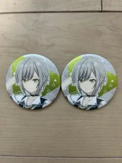 劇場版プロセカ グリッター缶バッジ 日野森志歩×2