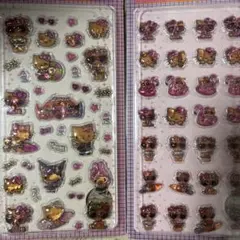 毎日発送 匿名配送 即購入OK ぷっくり硬いシール2枚セット 3D 立体