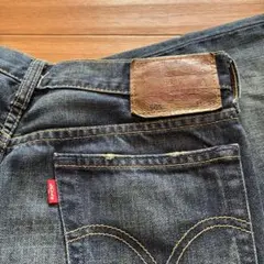 値下げ。 Levi’s 505 W31 L33 ストレート ジーンズ 革パッチ