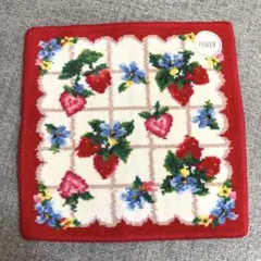 FEILER　フェイラー　ハンカチ　ストロベリーフィールドプティ　新品　イチゴ