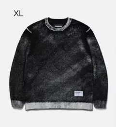 PIGMENT BLEED CREWNECK SWEATER BLACKのサムネイル