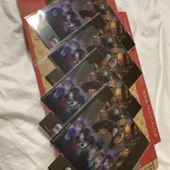 鬼滅の刃 無限城編 　入場者特典 14弾 ビジュアル クリアスタンド　４枚セット