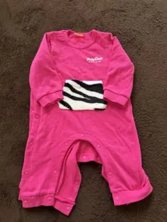 BABYDOLL ベビードール ロンパース 80 ピンク