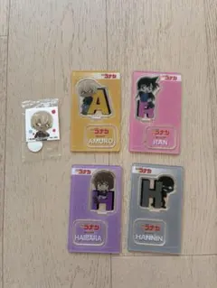 名探偵コナン　アクリルスタンド4個セット⭐︎