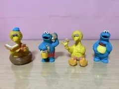 匿名配送】 セサミストリート フィギュア ポリストーン製 1998年 6体