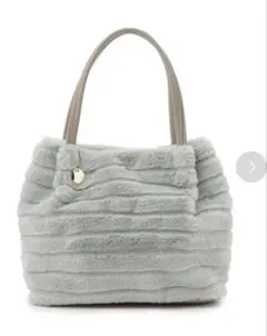 シューラルー モコモコ ハンドバッグ カバン バック 冬