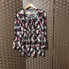 最終　HAVE A NICE TRIP 花柄 チュニック 長袖 新品のサムネイル