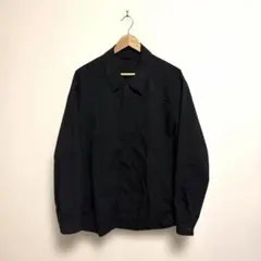 UNIQLO 感動シャツジャケット/コットンライク　XXL ブラック　黒