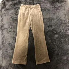 GU 130 ヌクヌクニットコールフレアパンツ