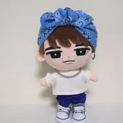 すのチル　チルぬい　BIGぬい　ヘアバンド&リボン　水色A　渡辺翔太