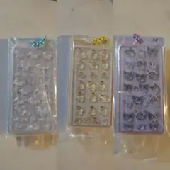 サンリオ　BONBON DROPミニチュアチャーム　3個セット　ガチャガチャ