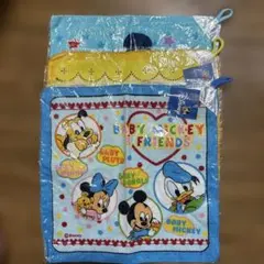 ループ付タオル　ディズニー　3枚セット