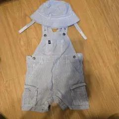 GYMBOREE オーバーオール　帽子セット　18〜24ヶ月