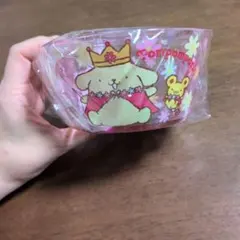 ポムポムプリン くじ ⑦プラボウル ピンク