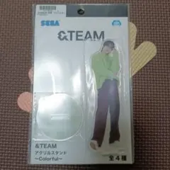 新品未開封◆ &TEAM アクリルスタンド カラフル ニコラス プライズ