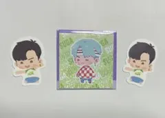 スシロー×BTS コラボ インザソム ステッカー ピック ３点セット