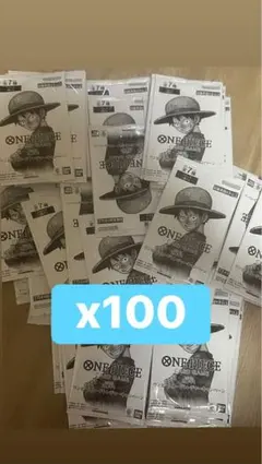 100パック　プロモ　3周年　ワンピースカードトレジャー キャンペーンパック