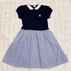 プティマイン　ポロワンピース　130