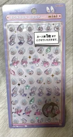 【正規品】 ディズニー　ボンボンドロップシール mini