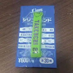 埼玉西武ライオンズ シークレットシリコンバンド #21 武内夏暉