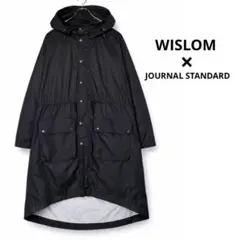 WISLOM × JOURNAL STANDARD ライナー付モッズコートL