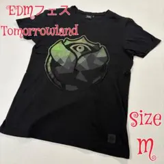 EDMフェス　Tomorrowland Tシャツ　ブラック　M